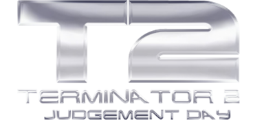 Terminator 2 Judgment Day logo for Sega Master System